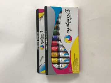 Acrylic Paint Set - 10 Colours